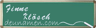 Finne Klösch Visitenkarte